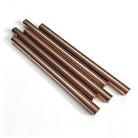 Électrode en cuivre tungstène W70Cu30, tige métallique pour usage industriel D1.0-18mm