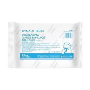 ผ้าก๊อซเช็ดทำความสะอาด Hynaut ขนาด 6 ซม. x 600 ซม. 10 ม้วน สำหรับทำแผลทางการแพทย์ - Product Image 1