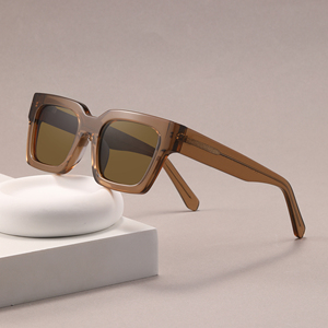 Gafas de sol con lentes UV400 clásicas de moda 2025, gafas de sol Retro personalizadas de alta calidad, gafas de sol con montura cuadrada de acetato a la moda - Product Image 6