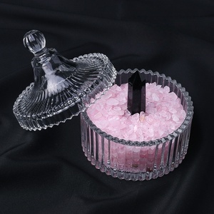 Magnífica Colección al por Mayor de Cuencos de Cristal de Cuarzo Natural en Bruto, Cristales Curativos de Feng Shui de Calidad Superior - Product Image 3