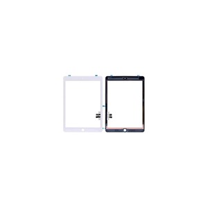 Digitalizador de Pantalla Táctil Apple Sin Cable Flexible del Botón Home Para iPad 2018 A1893 A1954 Blanco - Product Image 1