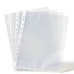 Carpeta de Archivo Transparente Reforzada de Alta Calidad, Tamaño Carta/A4, con 11 Orificios, Gran Venta 2026 - Product Image 1