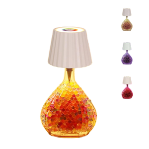 Modern Design USB Rechargeable Wireless Table <strong>Lamp</strong> with Three Colors &amp; Continuous Brightness <strong>Adjustment</strong> Bottle <strong>Lamp</strong> - Product Image 1
