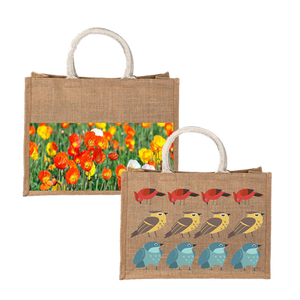 กระเป๋าถือผู้หญิงสีดำ กระเป๋าโท้ทพร้อมกระเป๋าผ้ากระสอบขนาดใหญ่ พิมพ์ลายดิจิทัล ผลิตในอินเดีย รัฐเบงกอลตะวันตก - Product Image 2