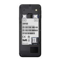 UNIWA A2808 Layar Sentuh IPS 2.8 Inci Versi Global Ponsel Android 4G dengan Metode Input T9