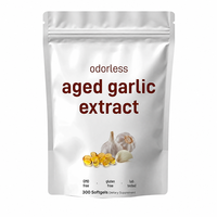 Complément Alimentaire Naturel pour Adultes, Soutien Immunitaire et Santé Cardiaque, Extrait d'Ail Vieilli Inodore 7500mg, 300 Gélules Molles – Meilleures Ventes