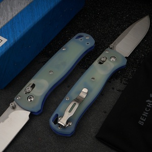 BM Bugout 535 Folding Knife S30V Mov Blade G10 Handle Camping OEM Customizable DIY 1 Year Warranty - Product Image 4