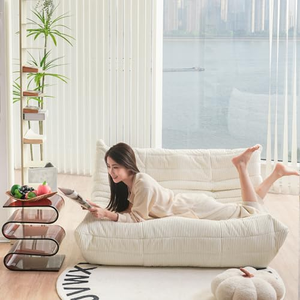 Sofá Doble de Terciopelo Comprimido Innovador, Embalaje Inteligente, Ecológico, Impermeable, Silla de Descanso para Hotel y Exteriores - Product Image 6