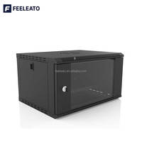 Mini-rack Gcabling 19 pouces, profondeur 450 mm, boîtier 6U, rack de serveur vertical 19 pouces, petit armoire de réseau mural