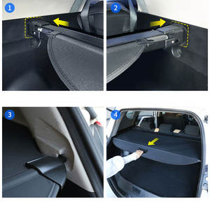 Couverture de rideau de <span class=keywords><strong>coffre</strong></span> de voiture pour Peugeot <span class=keywords><strong>5008</strong></span> 2017 2018 2019 <span class=keywords><strong>2020</strong></span> 2021 2022 2023 2024 bagages <span class=keywords><strong>coffre</strong></span> arrière cloison de confidentialité para auto - Product Image 5