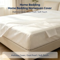 Tissu non tissé en polypropylène (PP) Spunbond, doux et résistant à la déchirure, pour protège-matelas jetable, matériau brut en rouleau pour la literie domestique