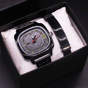 Men's Watch Business Gift Set Wholesale Wristwatch Alloy Stainless Steel Bracelet Promotion Giveaways Trending Products Gifts - Product Image 1