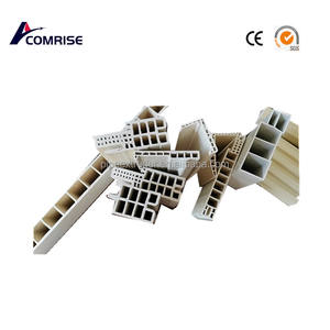 Extrudeuse en plastique PVC/PE/PP bois (composite WPC) profilé de fenêtre large panneau de porte creux extrudeuse machines de fabrication - Product Image 6