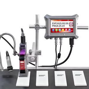 Imprimante à jet d'encre thermique TIJ de 4,3 pouces pour l'impression de dates, de codes de lots, de numéros, machine de codage automatique <span class=keywords><strong>en</strong></span> <span class=keywords><strong>ligne</strong></span> 12,7 mm/25,4 mm/50,4 mm - Product Image 1