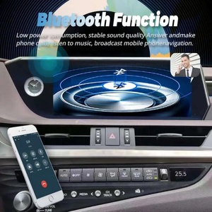 CarPlay ขนาด 12.3 นิ้ว สำหรับ Lexus ES ปี 2018-2022 ES350H ES250 ES350 ES300H ระบบ Android 14 GPS สเตอริโอในรถยนต์ เครื่องเล่นมัลติมีเดีย วิดีโอ ชุดหัวหน้าจอ - Product Image 4