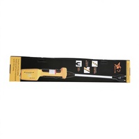 Bâton de Choc Électrique Professionnel pour Bétail - Étanche, Matériau ABS, Couleur Jaune, pour Porcs et Bovins, Utilisation pour Porcelets