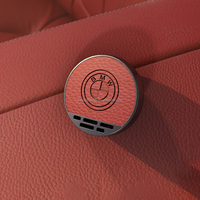 Diffuseur de parfum personnalisé en cuir bio pour voiture, décoration de tableau de bord, aromathérapie, clip de ventilation