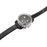 Lampes LED à points RGB PVC SMD3535 12V 30mm IP67 pour aménagement paysager et parcs d'attractions