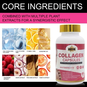 كبسولات الكولاجين ذات العلامات التجارية الخاصة، منتج تجميلي لتفتيح البشرة وإشراقها، أقراص مكملات الكولاجين لتبييض البشرة - Product Image 5