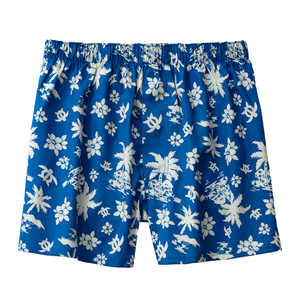 Calzoncillos Bóxer de Alta Calidad 100% Algodón Transpirable de Tiro Medio con Estampado para Hombre Tallas Grandes - Product Image 1