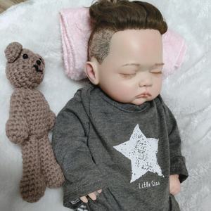 18 인치 Reborn 아기 인형 페인트 완료 신생아 장난감 실리콘 소프트 터치 현실적인 소장 예술 인형 <span class=keywords><strong>Chucky</strong></span> - Product Image 2