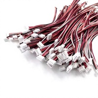 Adaptateur professionnel 2,54 mm 2/3/4/5/6 broches, prise femelle SH JST ZH PH XH PVC, assemblage de câbles électroniques personnalisés, longueur 1 m