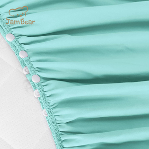 Reversible Baby Crib Skirt Standard Crib Nursery <strong>Bedding</strong> Crib Skirt <strong>Toddler</strong> <strong>Bed</strong> Skirt Organic Cotton Nursery <strong>Bedding</strong> for Baby - Product Image 2