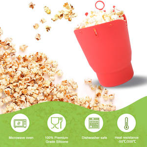 Máquina para Hacer Palomitas de Maíz en Microondas Syh173, Tazón Plegable de Silicona - Product Image 6