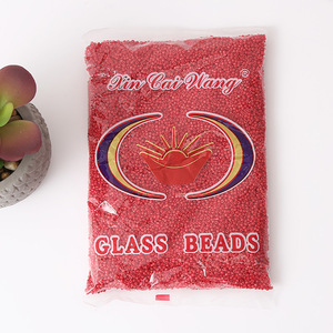 Perles de Verre en Gros d'Usine JC, Matériaux Faits à la Main DIY, Accessoires de Bijoux Colorés en Vrac 2mm 3mm 4mm 450g - Product Image 3