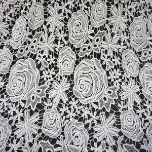 Haute Qualité En Gros Broderie Soluble Dans L'eau Délicat Coton Fleur Dentelle Garniture - Product Image 3