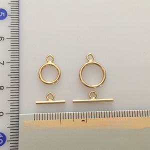 <span class=keywords><strong>A2161</strong></span> Venta caliente 14K oro lleno OT cierre collar pulsera joyería hacer encanto cierre accesorios hallazgos - Product Image 5