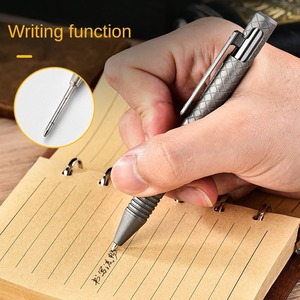 2026 alliage de titane tactique multi-outils stylo creux lumière Signature marque stylo avec Type de boulon de traction pour <span class=keywords><strong>Camping</strong></span> et randonnée en gros - Product Image 5
