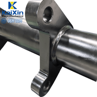 Vérin hydraulique à double effet en acier au carbone chromé dur, fabriqué sur mesure, certifié ISO9001, pour levage de charges