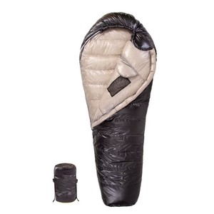 Sleeping Bag Mommy-style Isi Bulu Angsa/Bulu Bebek Ukuran Besar 400-1600G, Ringan, Dapat Dilipat - Product Image 1