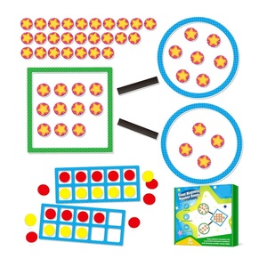 Bonos <span class=keywords><strong>de</strong></span> números magnéticos y juego <span class=keywords><strong>de</strong></span> diez marcos, manipuladores <span class=keywords><strong>de</strong></span> matemáticas para jardín <span class=keywords><strong>de</strong></span> infantes, preescolar, primer grado, Aula imprescindible - Product Image 1