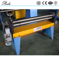 Machine à cintrer les tôles asymétrique à 3 rouleaux Preda, facile à utiliser, électrique