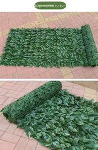 Greenery Artificial <strong>Leaf</strong> Privacy Roll Fence <strong>Screen</strong> for Wall Covering Decoration - Product Image 5