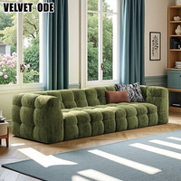Nouveauté 2026 Canapé Sectionnel Boba Élégant Confort en Peluche Durable Luxe Écologique Gain de Place Mobilier pour Petits Espaces