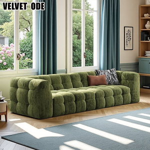 أريكة بوبا قطاعية أنيقة جديدة لعام 2026، مريحة وفاخرة ومتينة وصديقة للبيئة وموفرة للمساحة، مناسبة للأماكن الصغيرة - Product Image 4