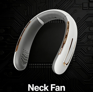 Personal Outdoor Sports Cooling Fan Portable <strong>Neck</strong> Cooling Fan Air <strong>Cooler</strong> 2 in 1 Bladeless Operated Semiconductor <strong>Neck</strong> Fan - Product Image 2