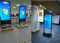 Écran LCD publicitaire haute luminosité 27 32 43 55 65 pouces lisible en plein soleil 1000 nits 1500 nits 2500 nits moniteur écran LVDS