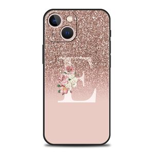 Custodia per telefono con stampa UV con scritta <span class=keywords><strong>rosa</strong></span> lucida M R per <span class=keywords><strong>iPhone</strong></span> 16 13 15 14 <span class=keywords><strong>12</strong></span> 11 <span class=keywords><strong>Pro</strong></span> <span class=keywords><strong>MAX</strong></span> XR SE XS 7 8 Plus <span class=keywords><strong>Cover</strong></span> in silicone morbido TPU - Product Image 3