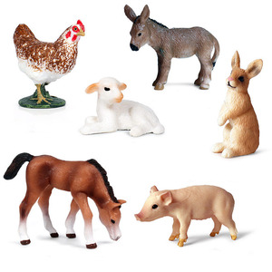Simulación Animal <span class=keywords><strong>3D</strong></span> modelo salvaje sólido plástico jirafa elefante rinoceronte oso marrón Tigre León leopardo caballo juguete artesanía personalizada - Product Image 5