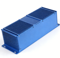 Usinage CNC sur mesure pour boîtier de dissipateur thermique en aluminium, pièces de refroidissement de précision pour appareils électroniques, service de prototypage à partir d'une pièce (MOQ)
