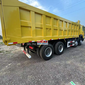 Camion à benne basculante SINOTRUK HOWO 6x4/8x4 d'occasion 371-450HP 25-30 tonnes - Product Image 6