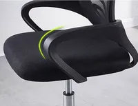 Vente en gros, meubles de maison, moderne, dos moyen, pivotant, ergonomique, bon marché, chaise de personnel, bureau, ordinateur, chaise en maille