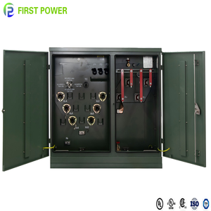 Трансформатор распределительный на стойке, 3-фазный, 50/60 Гц, 500 кВА, 1500 кВА, 2000 кВА, 1000 кВА, с сертификацией UL, для промышленного оборудования - Product Image 1