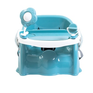 Siège d'appoint pour bébé <span class=keywords><strong>3</strong></span> en 1, chaise d'alimentation pour bébé avec Table en plastique, vente en gros - Product Image 2
