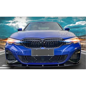 For BMW 3 Series G28 G20 2020 Car Front Bumper Lip Splitter Diffuser Body Kit Bumper Guard <b>Protector</b> <b>Cover</b> Car Accessories - Product Image 1