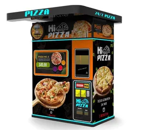 Selbstbedienung roboter Pizza Verkaufs automat automatisch zum Verkauf Distributeur Automat ique de frisch gefrorene Container Pizza Vending
